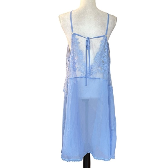 NEW ADORE ME Raquel Slip Lingerie WOMEN SZ 3X in MEDIUM BLUE - Picture 4 of 7